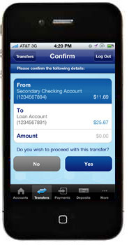 Managing your Fred Meyer REWARDS World Mastercard® with iPhone